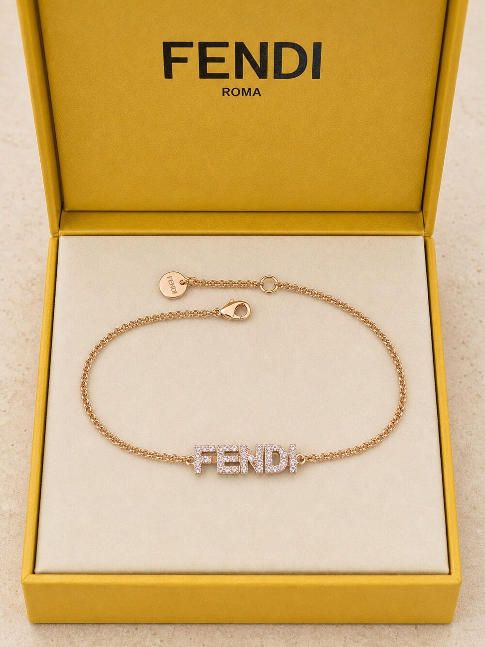 Fendi Modern Designer Bracelet Style 7 | New with Box - Picture 2 of 9